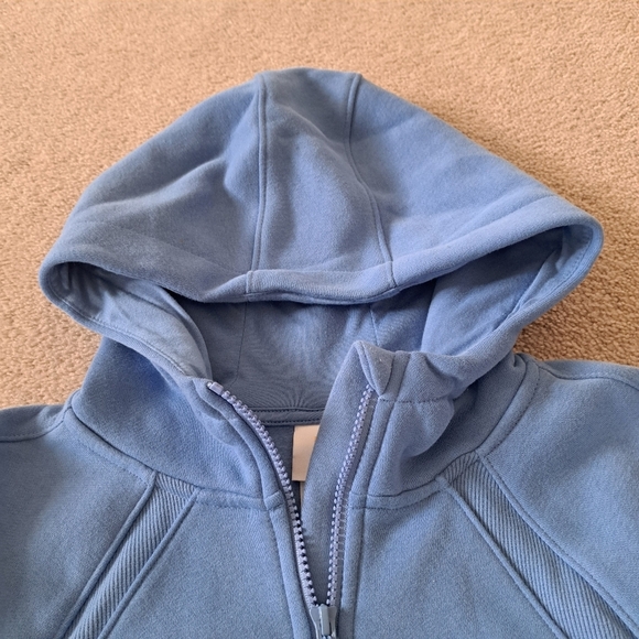 Lole Haf Zip Pullover Sweatshirt Women's XS Blue Cozy Hooded Top NWT - Picture 9 of 11